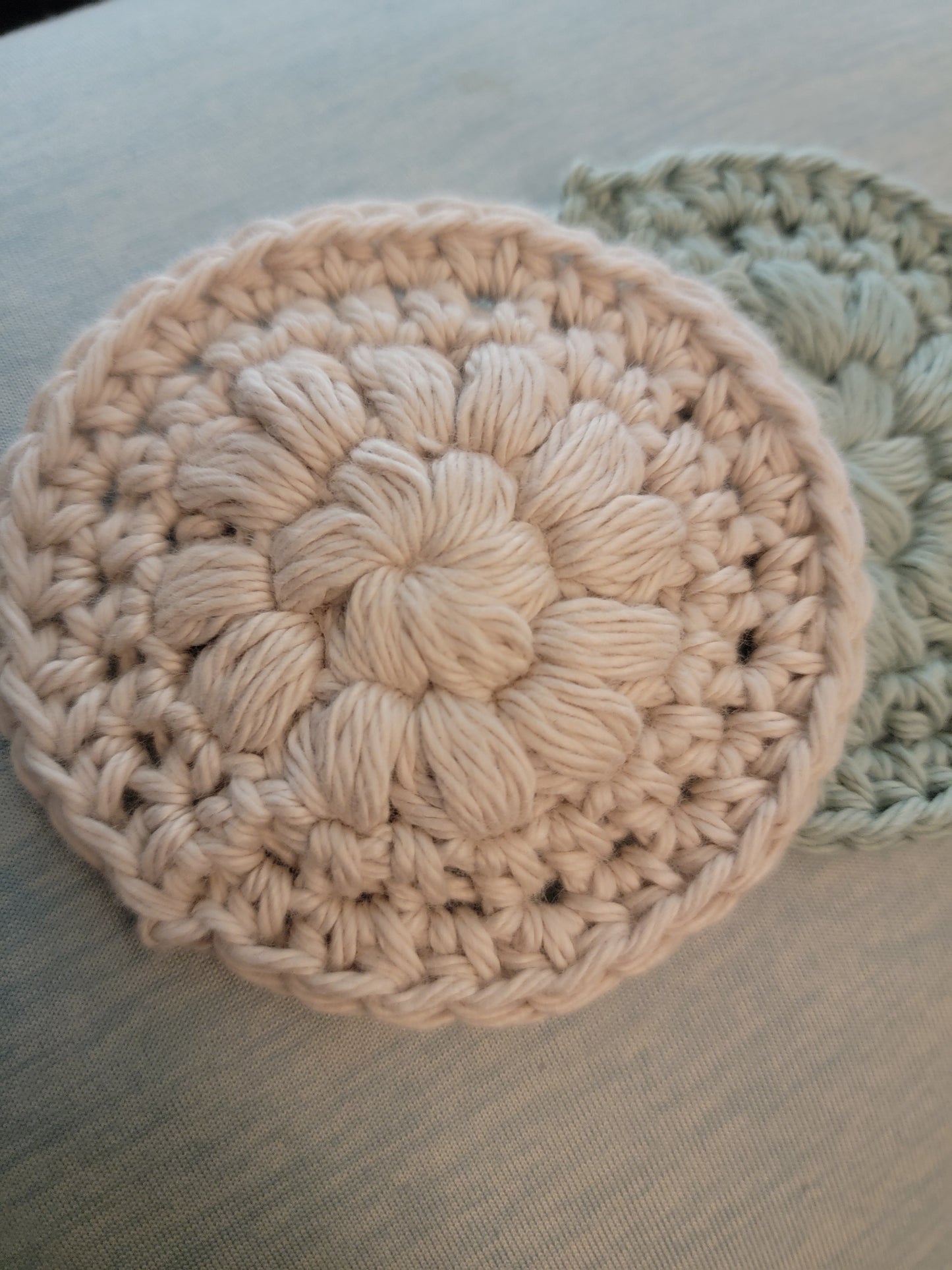 Face Scrubbies, Reusable 100%cotton (set of 2)