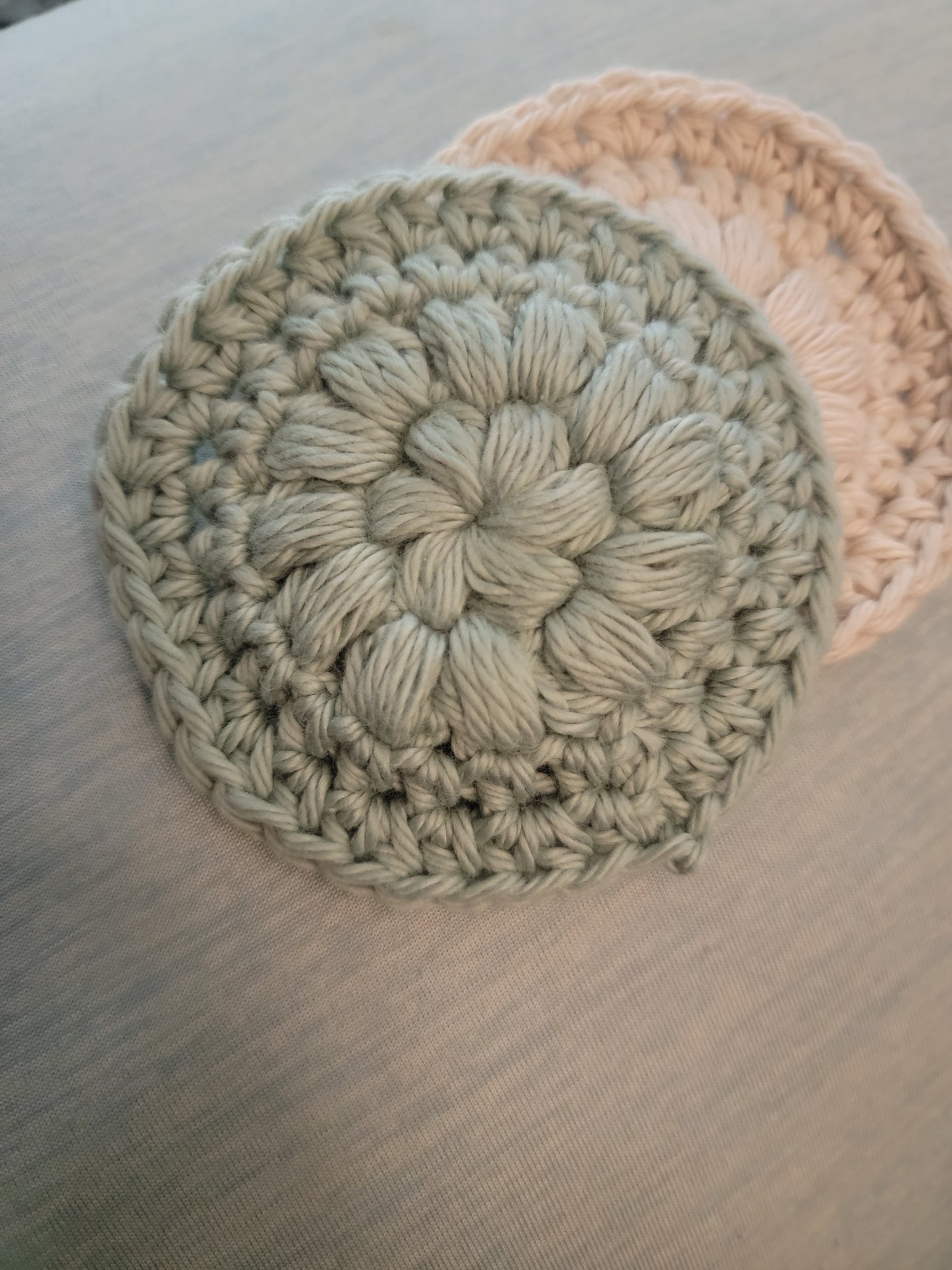Face Scrubbies, Reusable 100%cotton (set of 2)