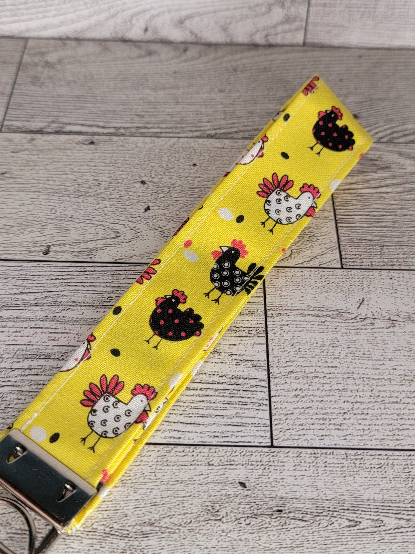 Rooster Keychain Wristlet