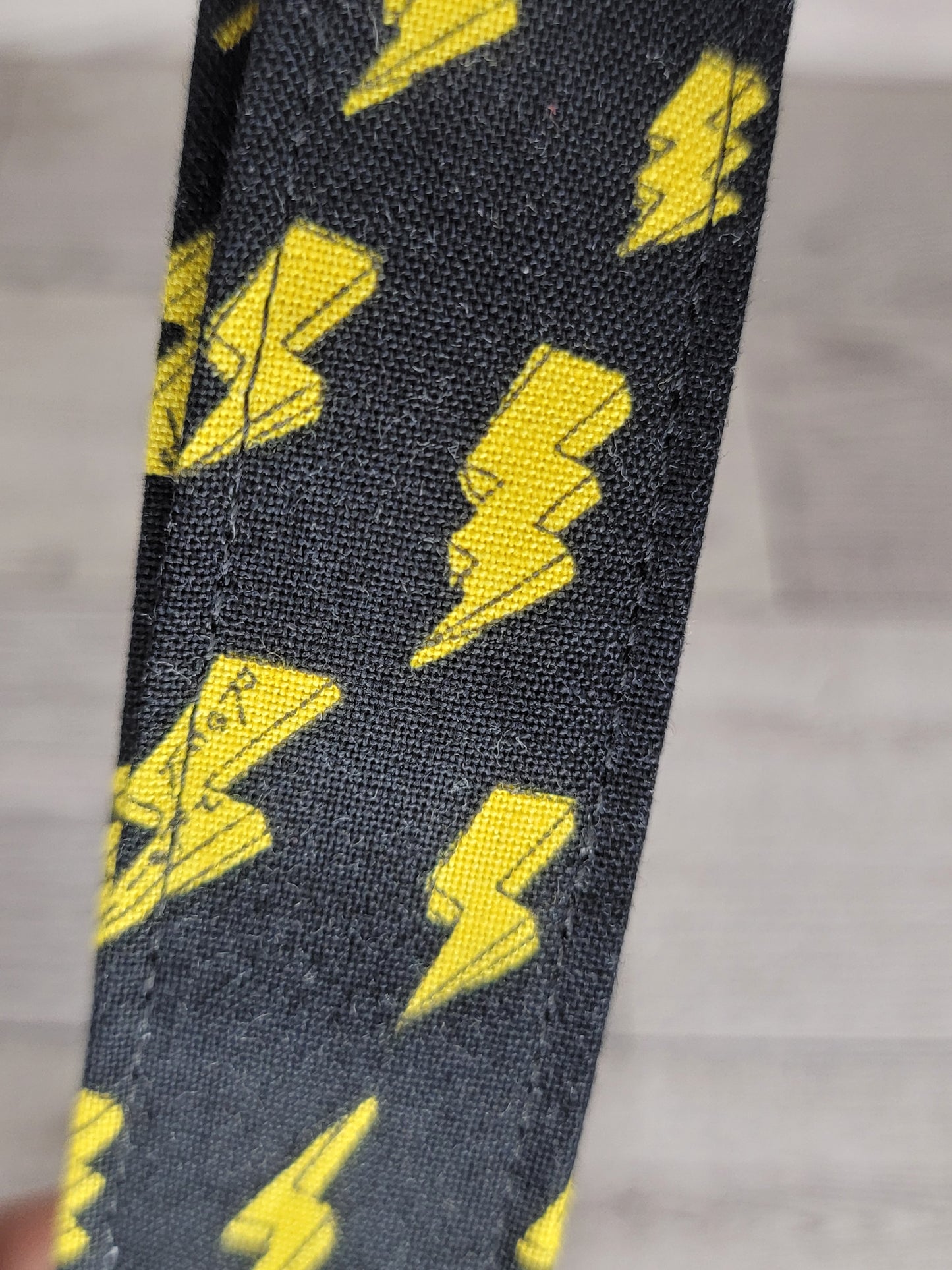 Lightning Bolt Keychain Wristlet