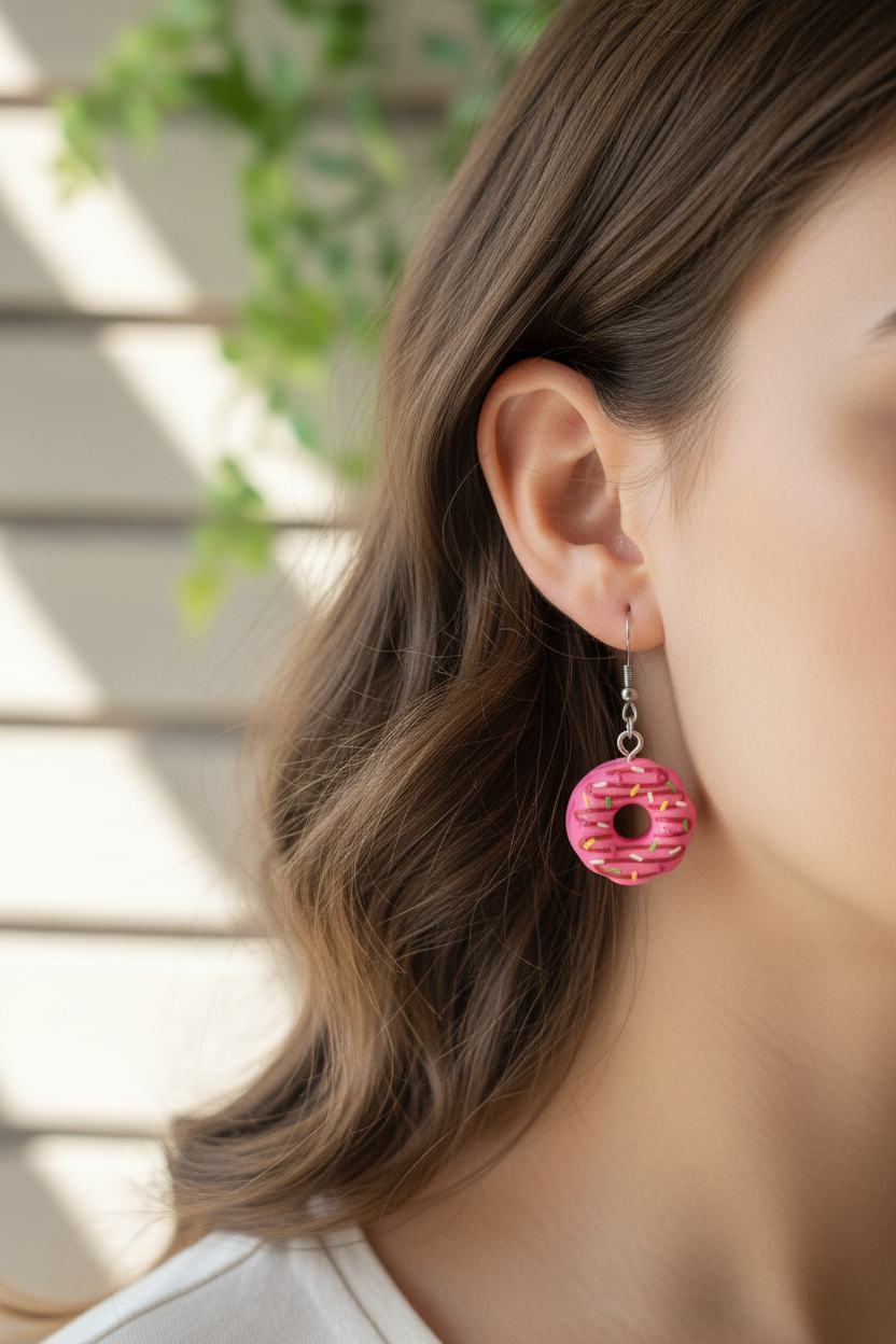 Donut Earrings