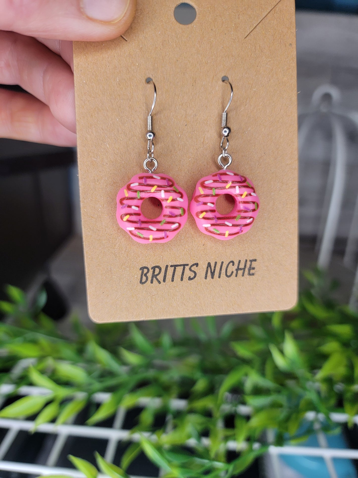 Hmm Donut Earrings