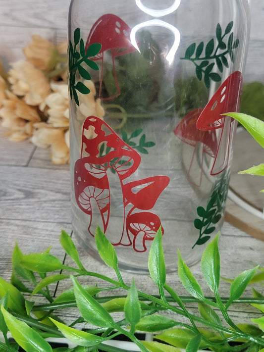 Mushroom Drinking Glass