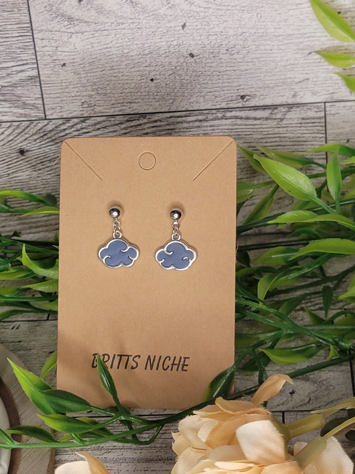 Cloud Dangle Earrings