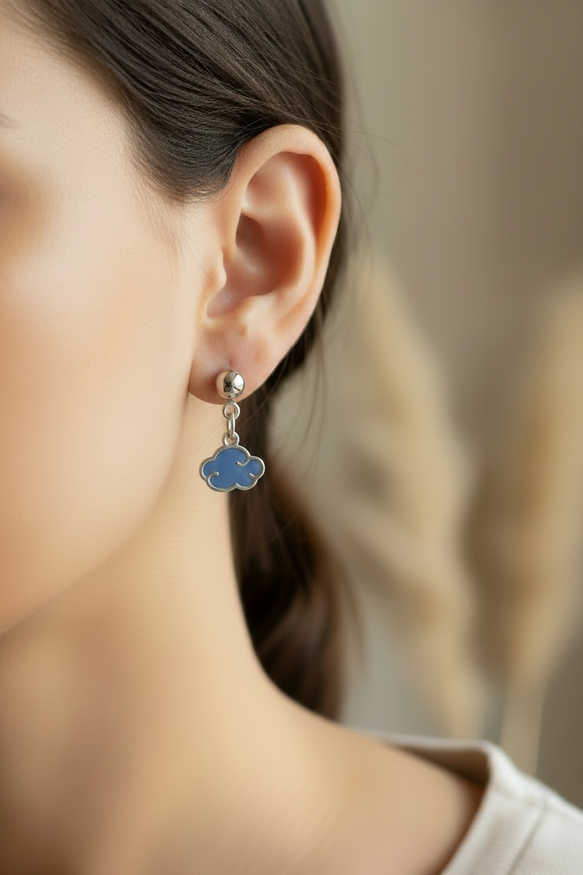 Cloud Dangle Earrings